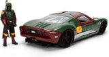 Star Wars Jada 1:24 Star Wars 2005 Ford GT With Boba Fett Figure