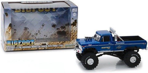 Greenlight 1/43 - Bigfoot the original -1974 Ford F-250 Monster Truck 86097