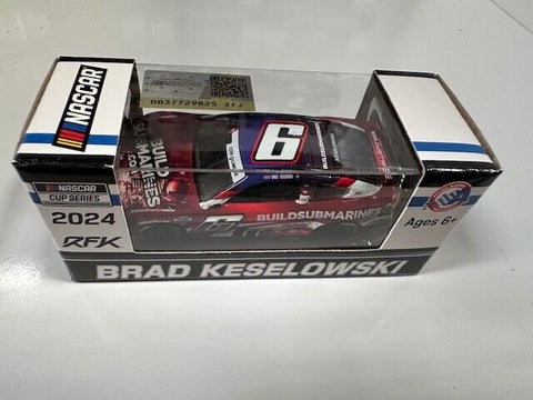 NASCAR 1/64 BRAD KESELOWSKI 6 BUILDSUBMARINES SALUTER 2024