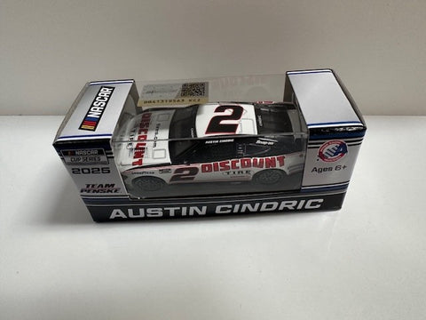 NASCAR 1/64 AUSTIN CINDRIC 2 DISCOUNT TIRE 2025