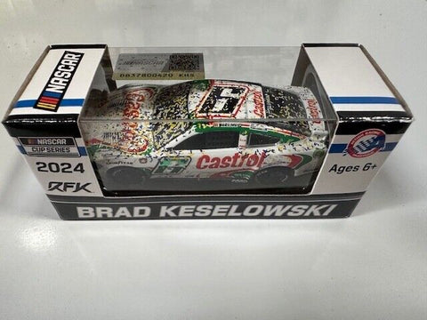 NASCAR 1/64 BRAD KESELOWSKI 6 CASTROL THROWBACK DARLINGTON WIN 2024