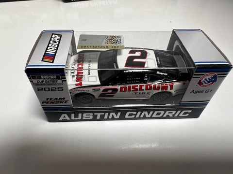 NASCAR 1/64 AUSTIN CINDRIC 2 DISCOUNT TIRE 2025
