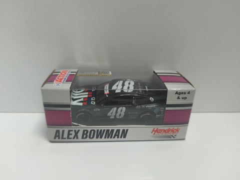 nascar 1/64 Alex Bowman 48 - Ally Salutes 2021,
