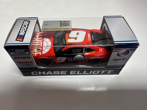 NASCAR 1/64  CHASE ELLIOTT 9 LLUMAR 2025