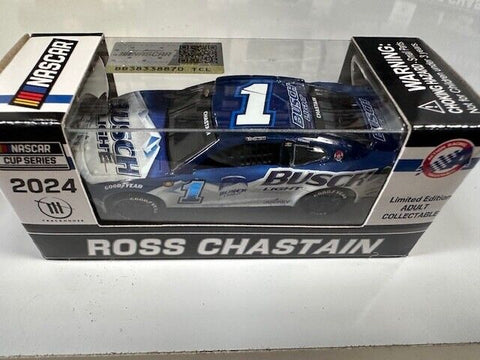 NASCAR 1/64ROSS CHASTAIN 1 BUSCH LIGHT THROWBACK 2024