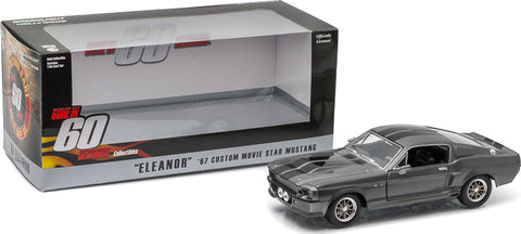 1:24 Scale Die-Cast Model - Gone in Sixty Seconds (2000) - 1967 Ford Mustang "Eleanor" By Greenlight