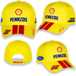 Nascar cap Joey Logano #22 Shell Uniform Cap Adjustable 2022 New