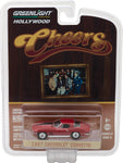 GREENLIGHT 1:64  HOLLYWOOD 17 CHEERS 1967 CHEVROLET CORVETTE DIECAST RED