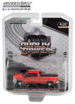 Greenlight 1/64 Dually Drivers - 2021 Ram 3500 Dually - Limited Longhorn Edition - Flame Red