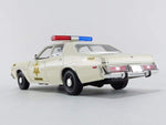 1/18 Scale Model Of A 1975 Dodge Coronet ''Hazzard County Sheriff'' Artisan By Greenlight
