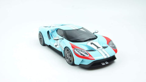 1/18 Scale - 2020 FORD GT - #1 1966 LE MANS - HERITAGE EDITION resin model US027 by Acme