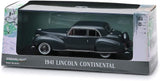 1/43 Diecast Model - 1941 Lincoln Continental Cotswold Gray Metallic by Greenlight