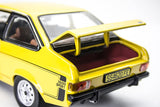 Sunstar 1/18 Scale Model 1975 Ford Escort MKII Sport - Signal Yellow