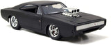 Jada 1/24 Fast & Furious Dom's Matte Black 1970 Dodge Charger R/T Die Cast Vehicle - 97174