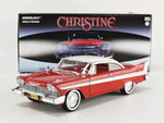 Greenlight-  1:24 Die-Cast Model - Christine (1983 movie) - 1958 Plymouth Fury Red