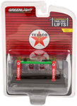 Greenlight 1/64 Die-Cast Adjustable Four-Post Lift Texaco-Red/Green Series 2