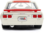 Jada 1/24 scale diecast car model of 1971 Nissan Skyline GT-R (KPGC10) Cream and red
