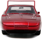 Jada 1/24 Scale Diecast Model ''fast and furious'' Dom's Dodge Charger Daytona, Red.