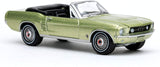 Greenlight 1:64 1967 Ford Mustang Convertible Sports Sprint - Lime Gold (Hobby Exclusive)