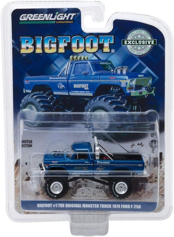 BIGFOOT #1 THE ORIGINAL MONSTER TRUCK 1974 FORD F 250 1/64 SCALE DIECAST