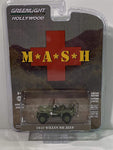 Greenlight M*A*S*H 4077th 1942 Willys MB Jeep 1:64 44900A