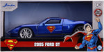 Jada - 1:32 Scale Die-Cast Car - DC Comics - Superman 2005 Ford GT