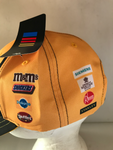 NASCAR CAP Kyle Busch M&Ms PIT CAP ADJUSTABLE
