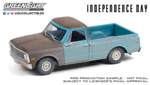 Greenlight 1/24 Scale Model Of Independence Day(1996) 1971 Chevrolet C-10 From