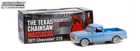 1971 CHEVROLET C10 PICKUP (DUSTY) TEXAS CHAINSAW MASSACRE 1/24 GREENLIGHT 84141