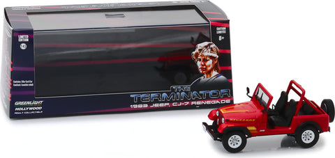 1:43 Scale Model - The Terminator (1984) - Sarah Connor’s 1983 Jeep CJ-7 Renegade By Greenlight