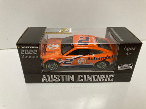 NASCAR 1/64 Austrin Cindric 2 auto trader 2022 Mustang