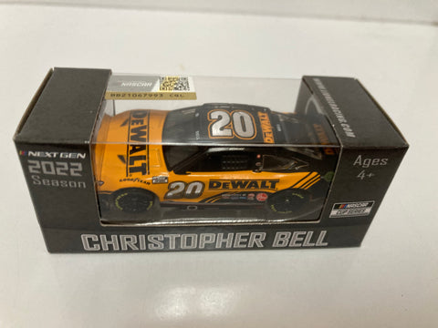 NASCAR 1/64 Christopher Bell 20 Dewalt 2022