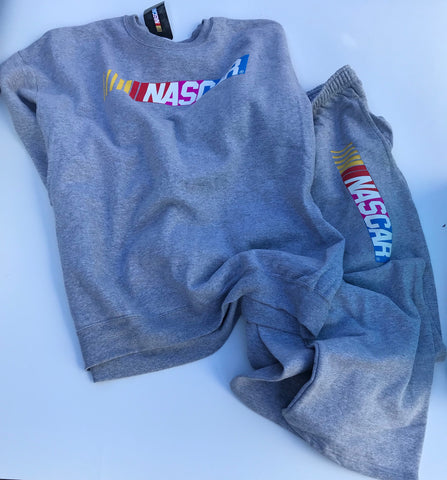 NASCAR HOODIE AND JOGGERS SET ONLY IN A 2XL