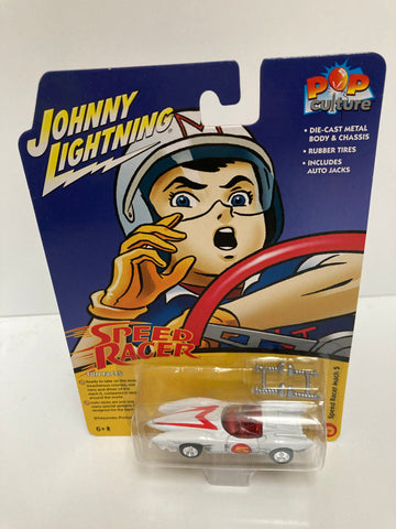 Speed Racer - 1/64 Scale Race Damaged Mach V - Johnny Lightning