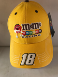 NASCAR CAP Kyle Busch M&Ms 18 ADJUSTABLE