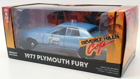 Greenlight Green Machine Chase Beverly Hills Cop 1976 Plymouth Fury 1/24 Scale