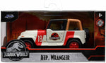 2021 Jada Jurassic World Jeep Wrangler Replica die cast metal 1:32
