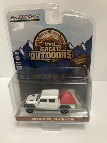 GREENLIGHT 1:64 THE GREAT OUTDOORS 2020 JEEP GLADIATOR