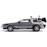 Jada Toys Back To The Future Part II DeLorean Time Machine Die-Cast Model 1:24
