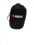 Nascar, Black Puffer style Jacket, Packable. (Bag Included)
