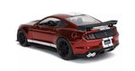 Jada 1:24 Scale Model - 2020 Ford Mustang Shelby GT500 - Candy Red With White Stripes