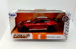 Jada 1:24 Scale Model - 2020 Ford Mustang Shelby GT500 - Candy Red With White Stripes