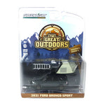 Greenlight 38010-F Ford Bronco Sport With Roof Tent Gray/Black - Great Outdoors