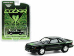Greenlight 1:64 - 1980 Ford Mustang Cobra - Black with Green Cobra Hood Graphics