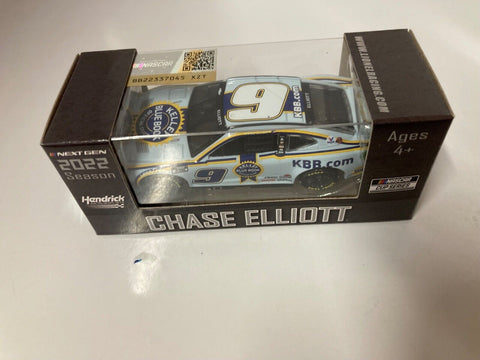 NASCAR 1/64 Chase Elliott 9 Kelly Blue Book 2022