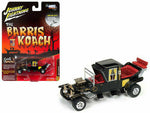 Autoworld Johnny Lightning Silver screen Munsters Barris Coach 1/64 diecast model on a blister card